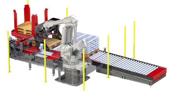 Pallet Conveyor and ABB Robot